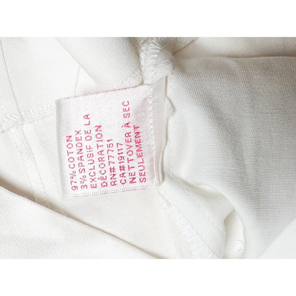 Vintage Betsey Johnson Candyland Corset Mini Dress White Pink NWT Size 6 - Picture 5 of 5